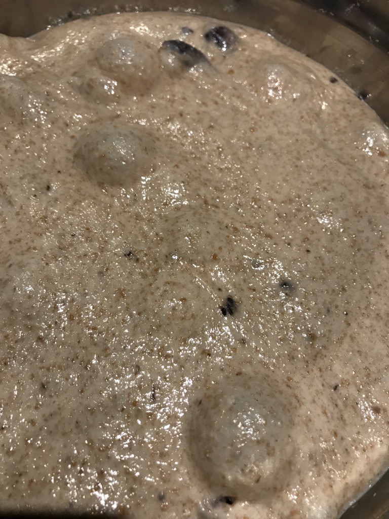 End of bulk fermentation